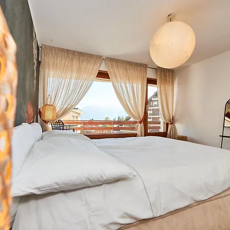 Av De La Gare 4, Rond-point, 4br, Skilift350m! 호텔 *