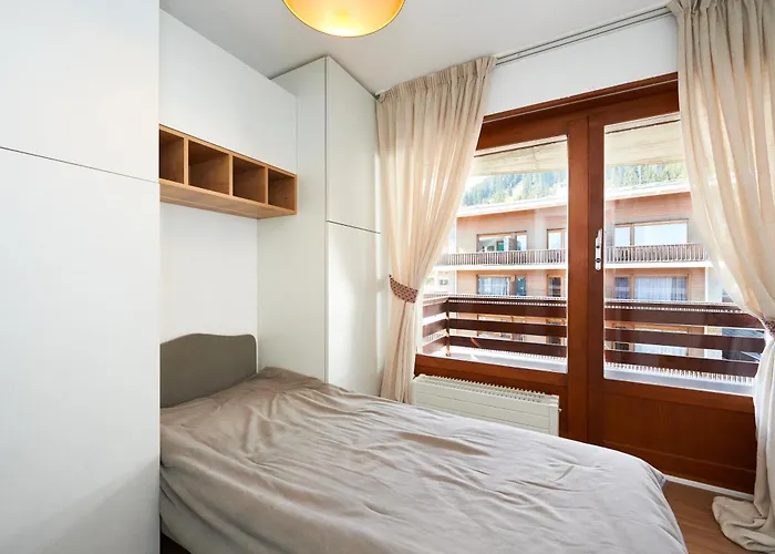 酒店 Av De La Gare 4, Rond-point, 4br, Skilift350m! 克莱恩 蒙塔纳