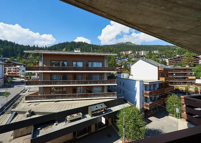 Av De La Gare 4, Rond-point, 4br, Skilift350m! Hotel Crans-Montana