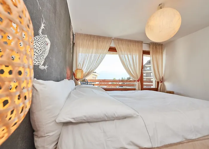 Hotel Av De La Gare 4, Rond-point, 4br, Skilift350m! Crans-Montana